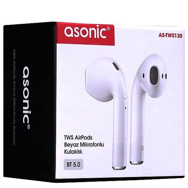 Asonic As-Tws130 Bluetooth Kablosuz Telefon Kulaklığı.