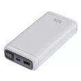 BXPB21 20000MAH Usb-A 22.5W ve Type-C Pd 20W Çift Çıkışlı LED Ekranlı Powerbank Beyaz